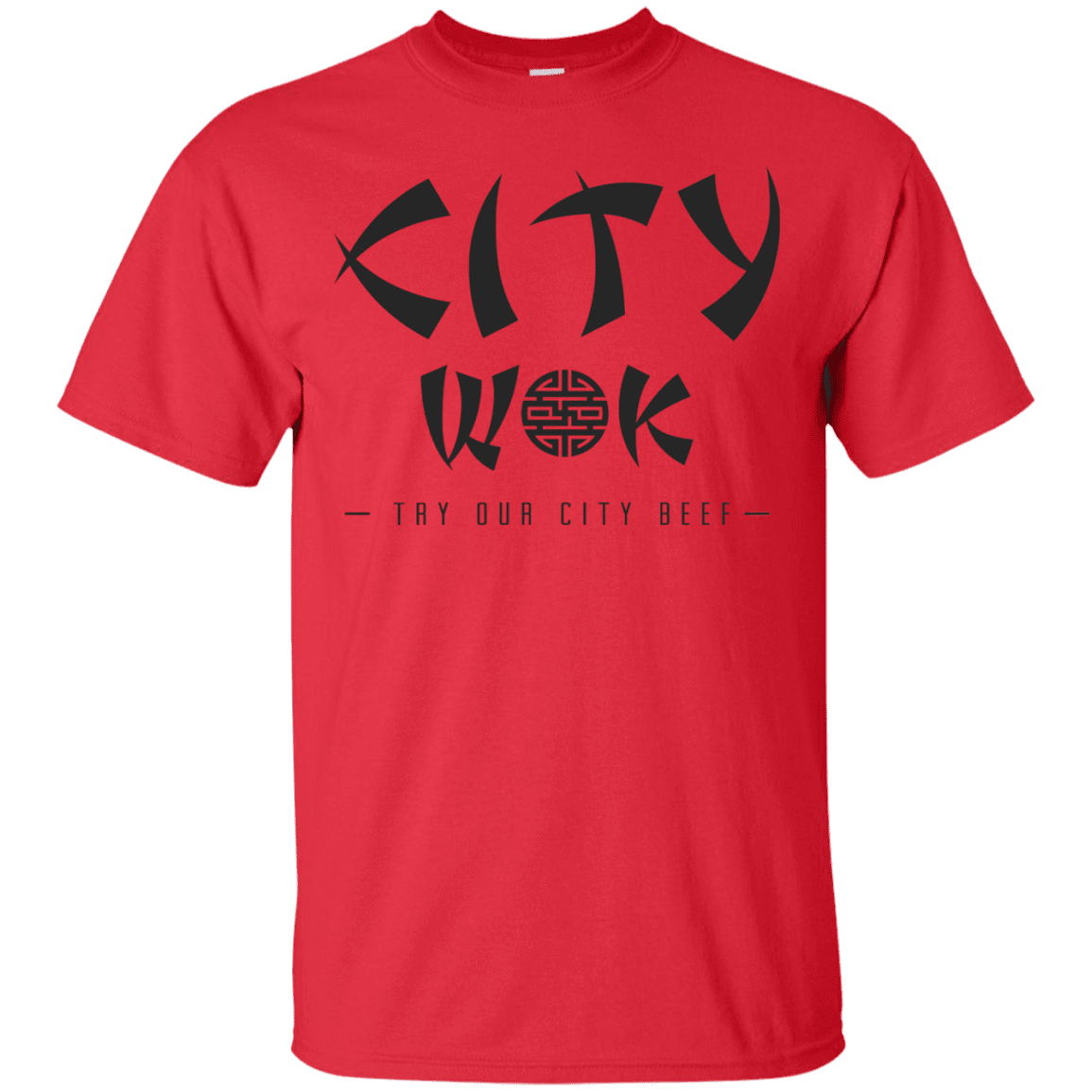 T-Shirts Red / S City Wok T-Shirt