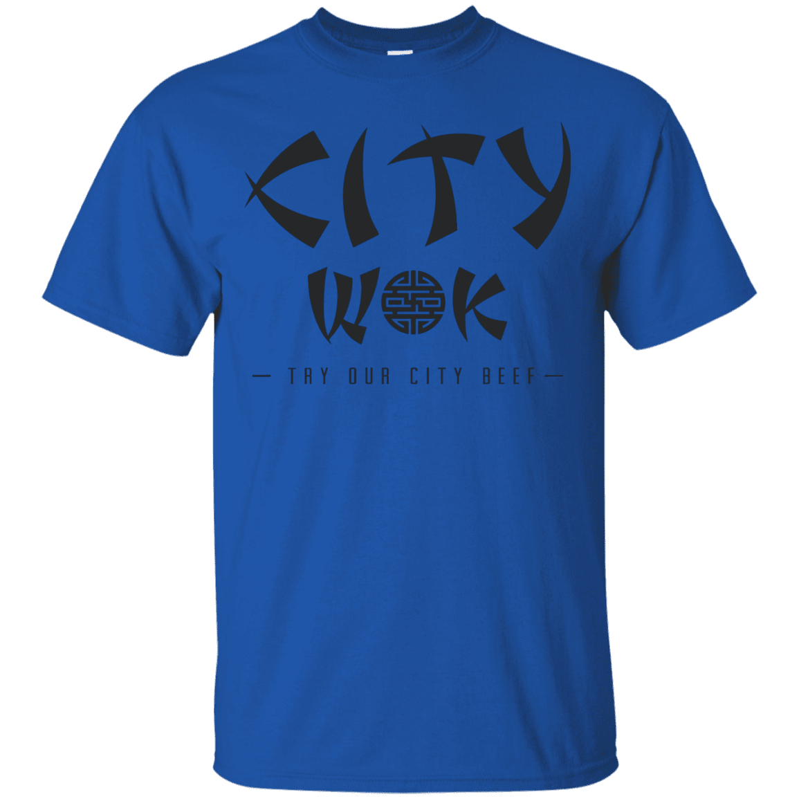 T-Shirts Royal / S City Wok T-Shirt