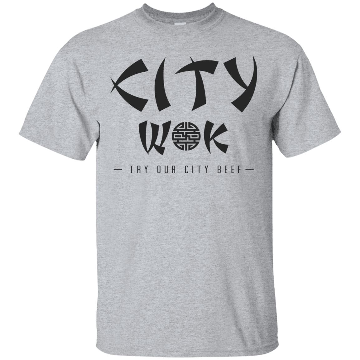T-Shirts Sport Grey / S City Wok T-Shirt