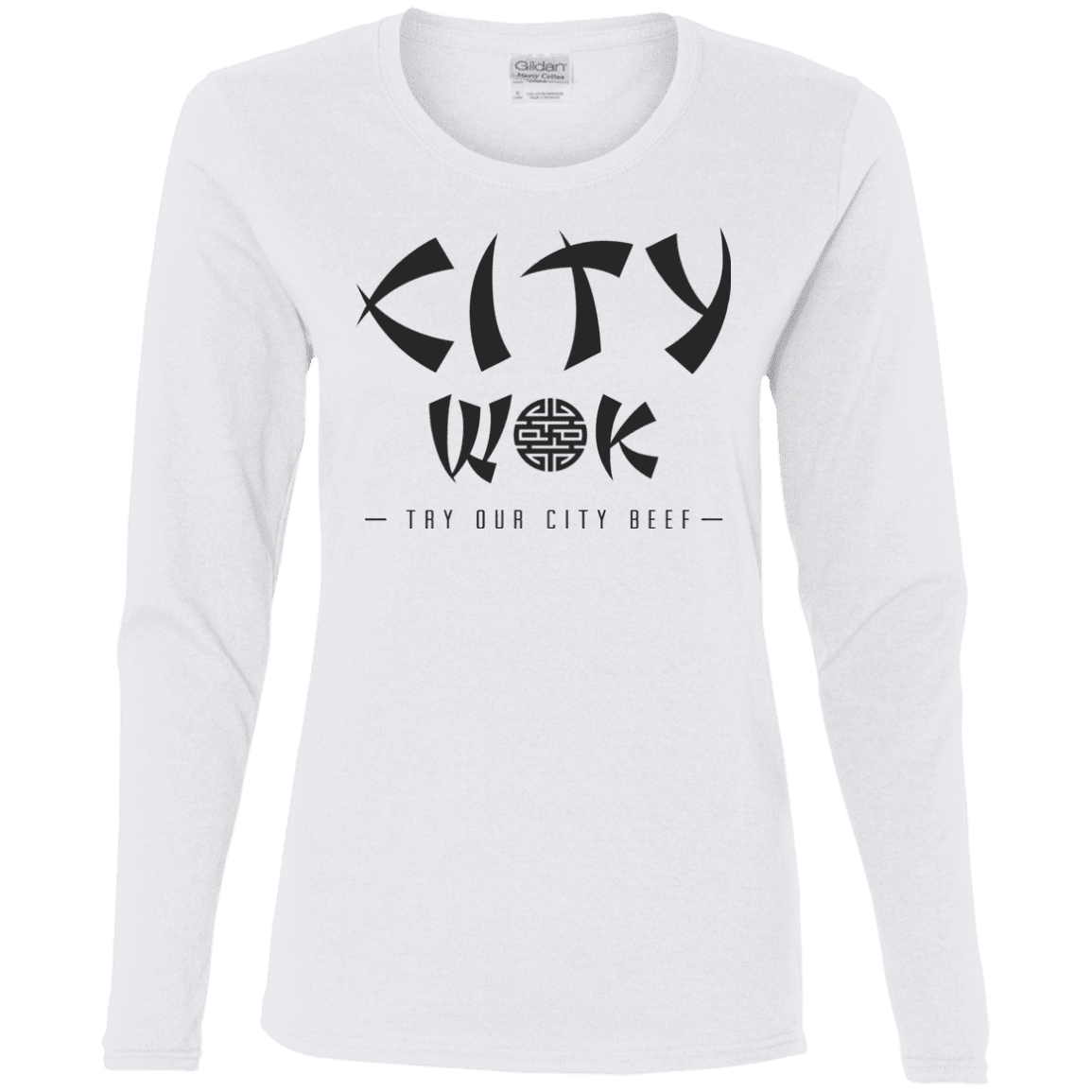 T-Shirts White / S City Wok Women's Long Sleeve T-Shirt