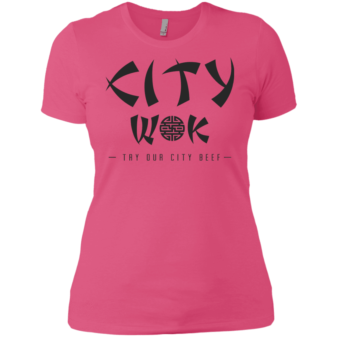 T-Shirts Hot Pink / X-Small City Wok Women's Premium T-Shirt