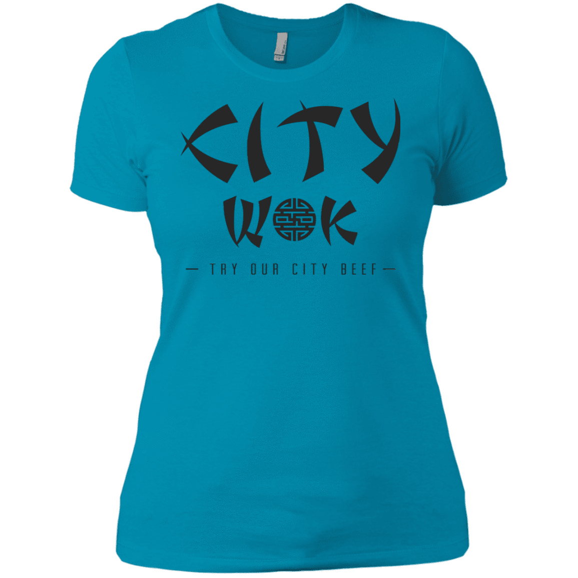 T-Shirts Turquoise / X-Small City Wok Women's Premium T-Shirt