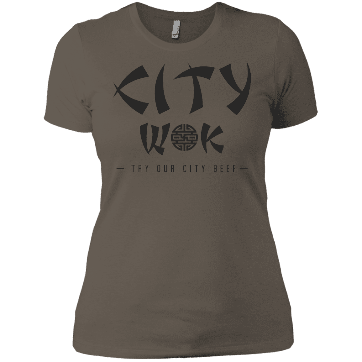 T-Shirts Warm Grey / X-Small City Wok Women's Premium T-Shirt