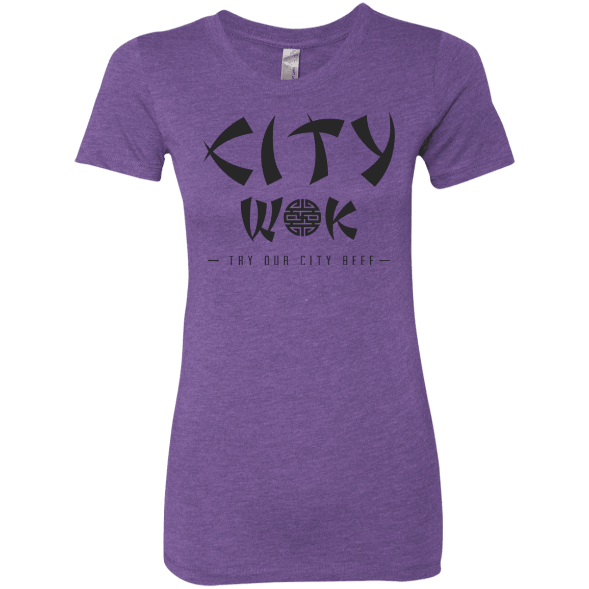 T-Shirts Purple Rush / S City Wok Women's Triblend T-Shirt