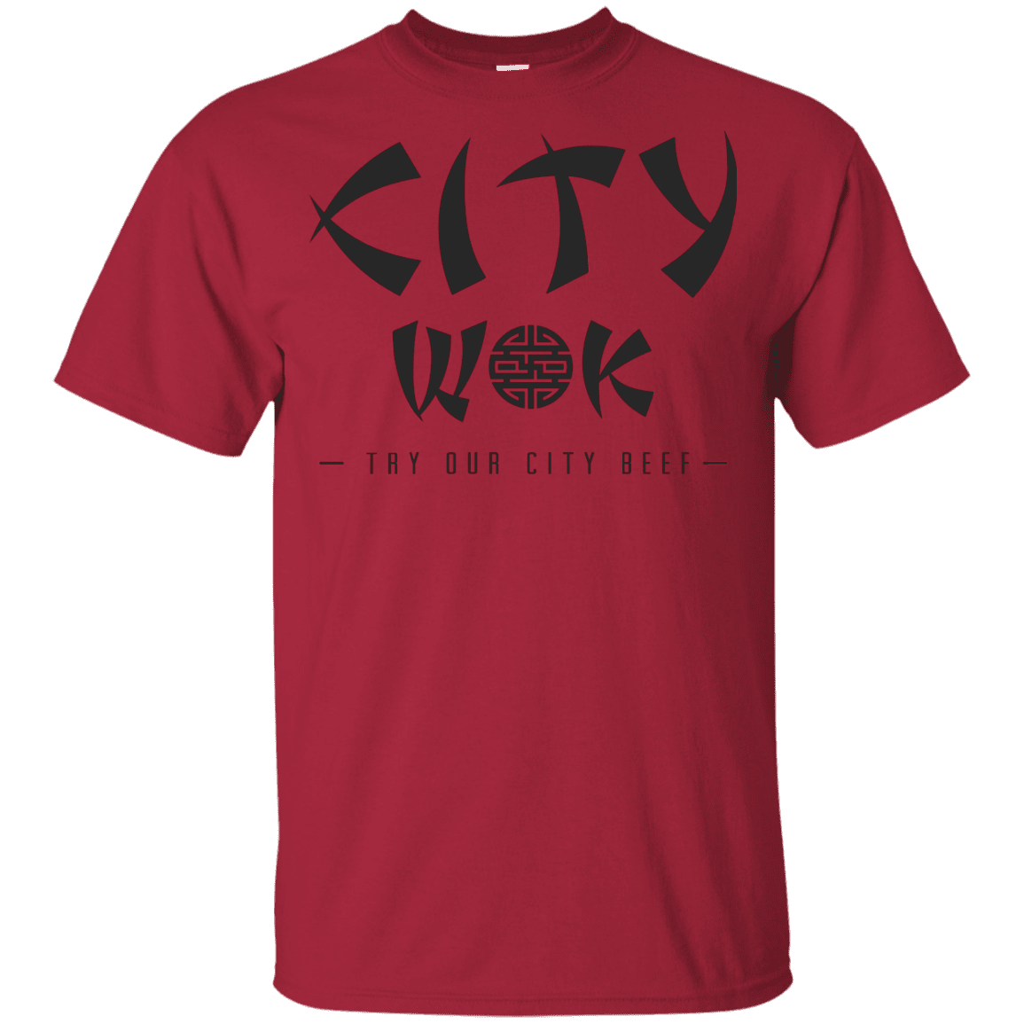 T-Shirts Cardinal / YXS City Wok Youth T-Shirt