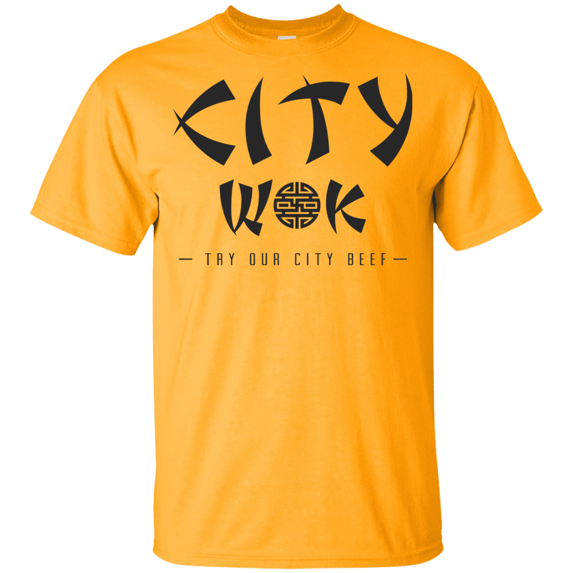 T-Shirts Gold / YXS City Wok Youth T-Shirt