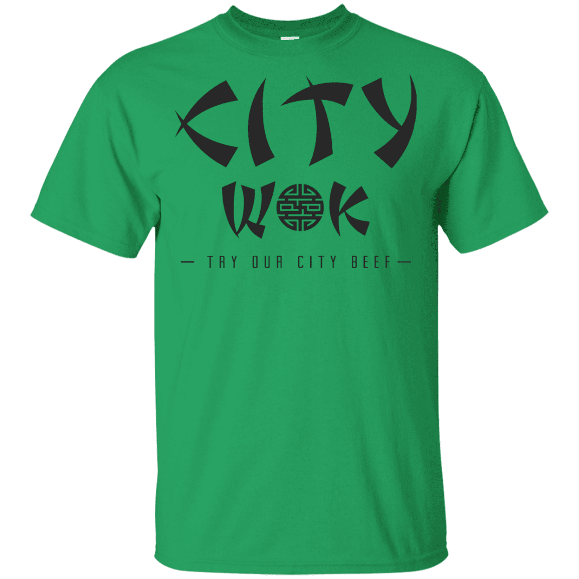 T-Shirts Irish Green / YXS City Wok Youth T-Shirt