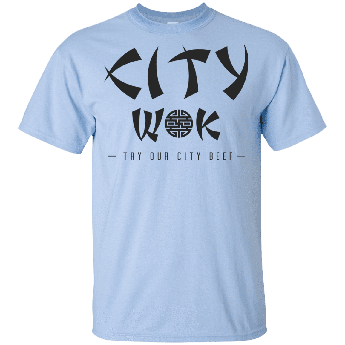 T-Shirts Light Blue / YXS City Wok Youth T-Shirt