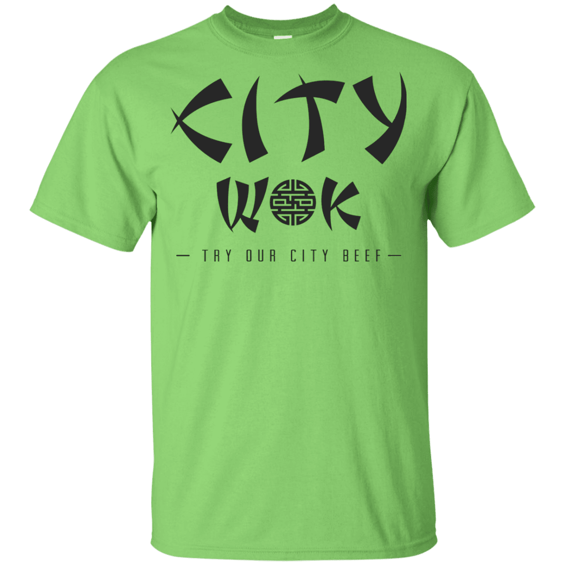 T-Shirts Lime / YXS City Wok Youth T-Shirt