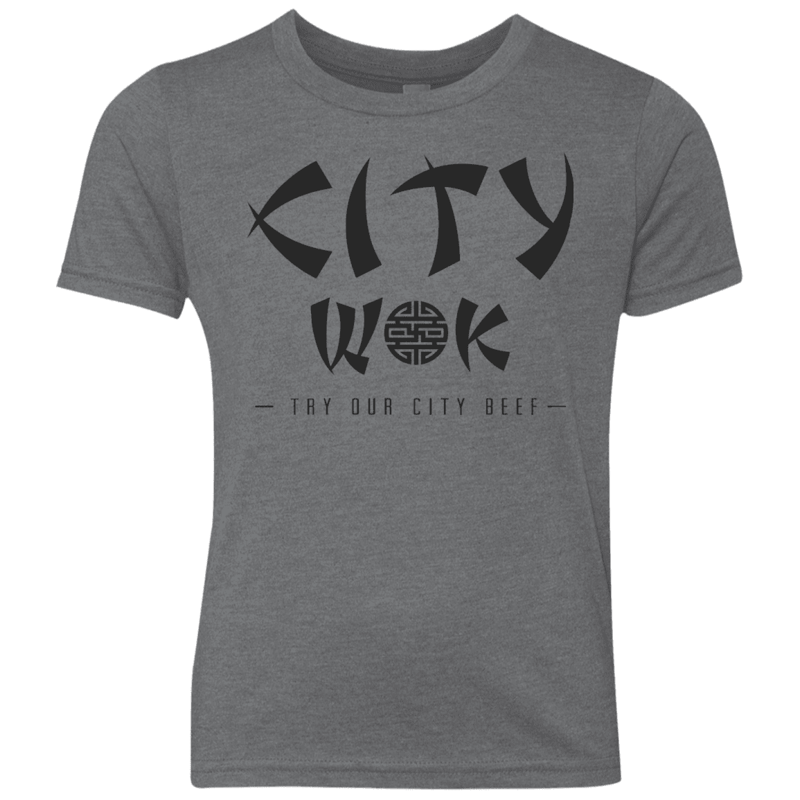 T-Shirts Premium Heather / YXS City Wok Youth Triblend T-Shirt