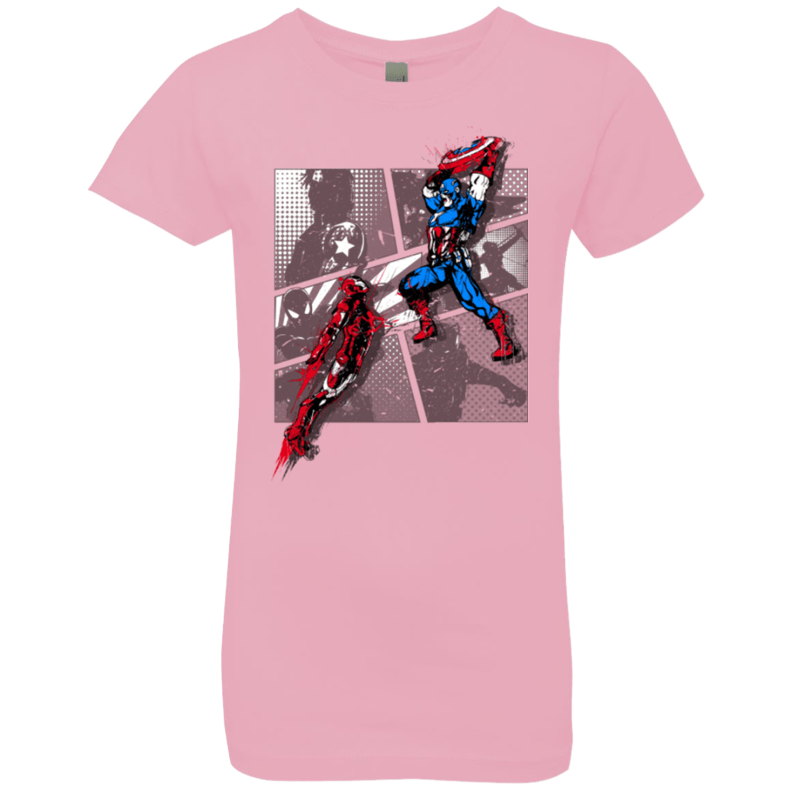 T-Shirts Light Pink / YXS CIVIL WAR Girls Premium T-Shirt