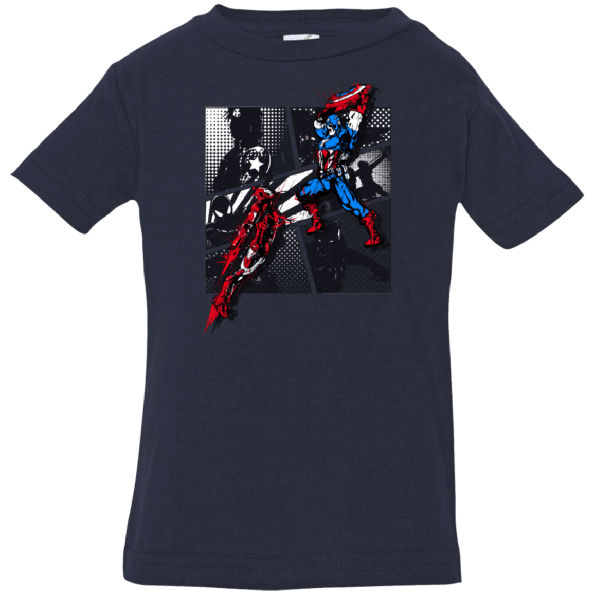 T-Shirts Navy / 6 Months CIVIL WAR Infant PremiumT-Shirt
