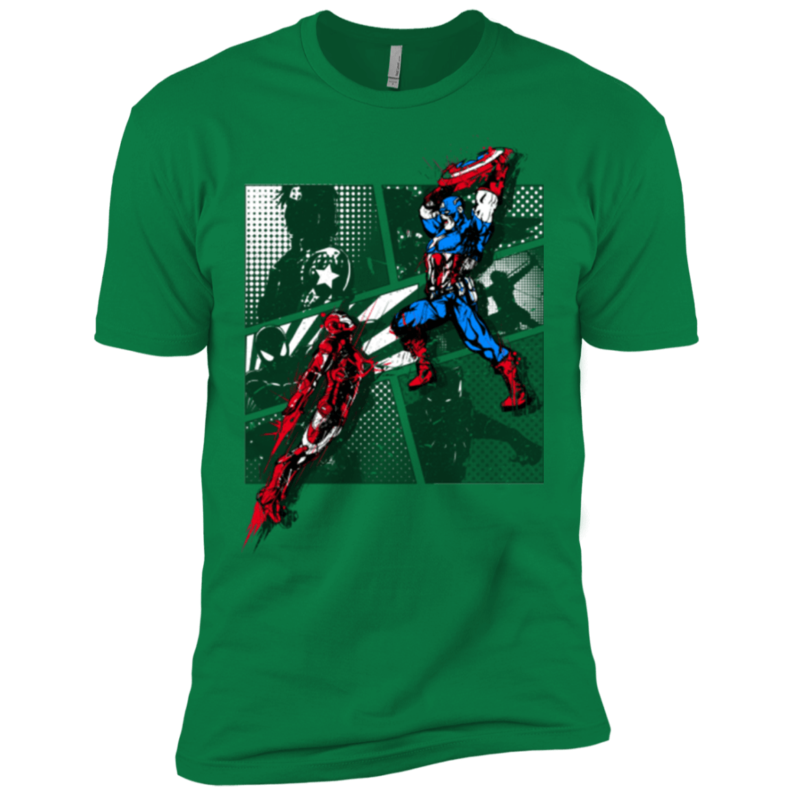 T-Shirts Kelly Green / X-Small CIVIL WAR Men's Premium T-Shirt