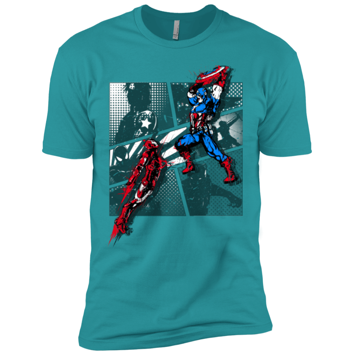 T-Shirts Tahiti Blue / X-Small CIVIL WAR Men's Premium T-Shirt