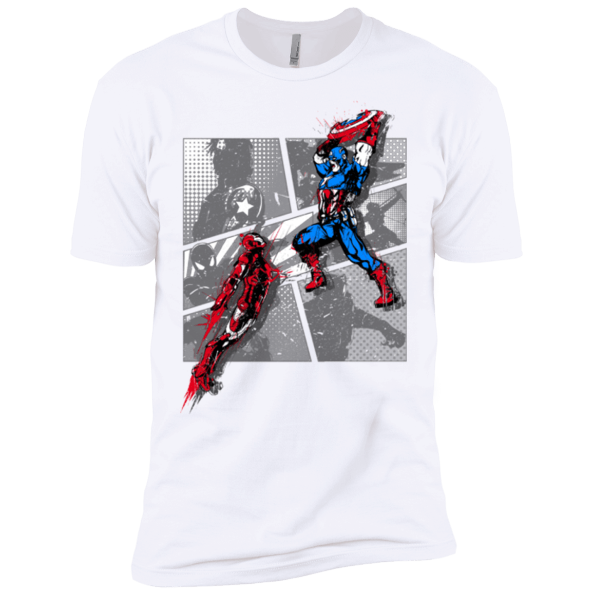 T-Shirts White / X-Small CIVIL WAR Men's Premium T-Shirt