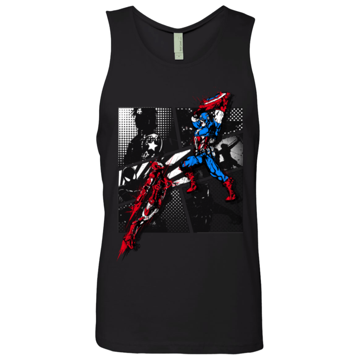 T-Shirts Black / Small CIVIL WAR Men's Premium Tank Top