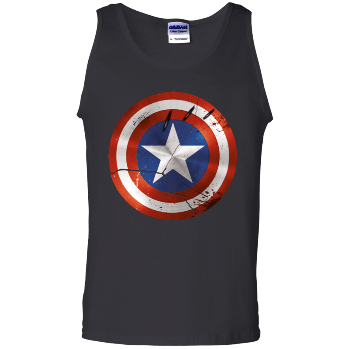 T-Shirts Black / S Civil War Men's Tank Top
