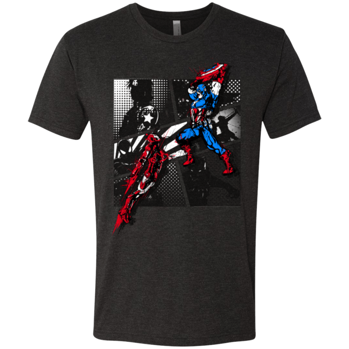 T-Shirts Vintage Black / Small CIVIL WAR Men's Triblend T-Shirt