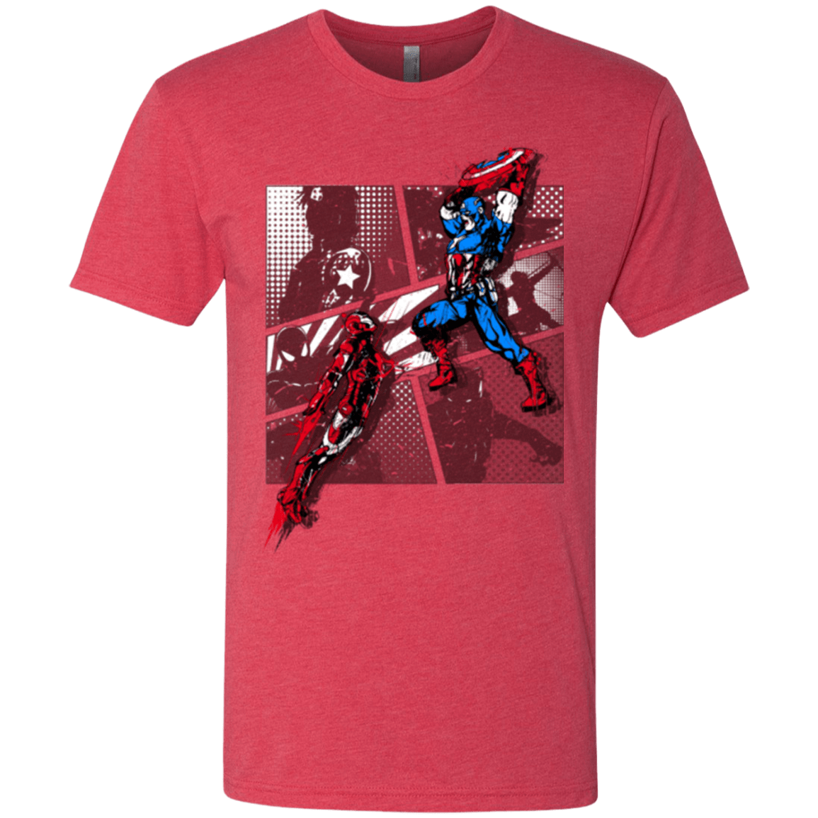 T-Shirts Vintage Red / Small CIVIL WAR Men's Triblend T-Shirt