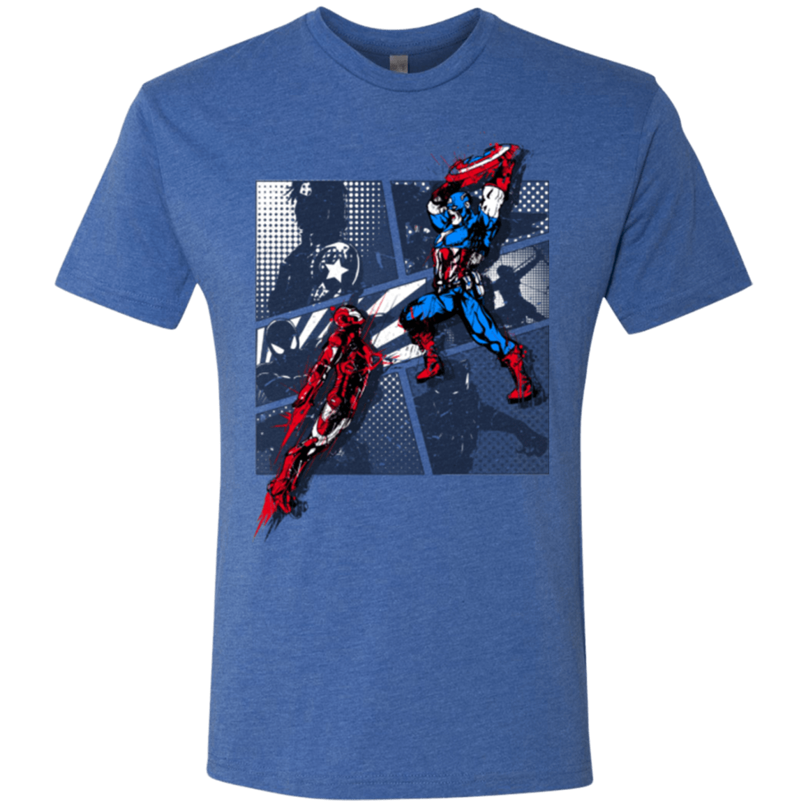 T-Shirts Vintage Royal / Small CIVIL WAR Men's Triblend T-Shirt