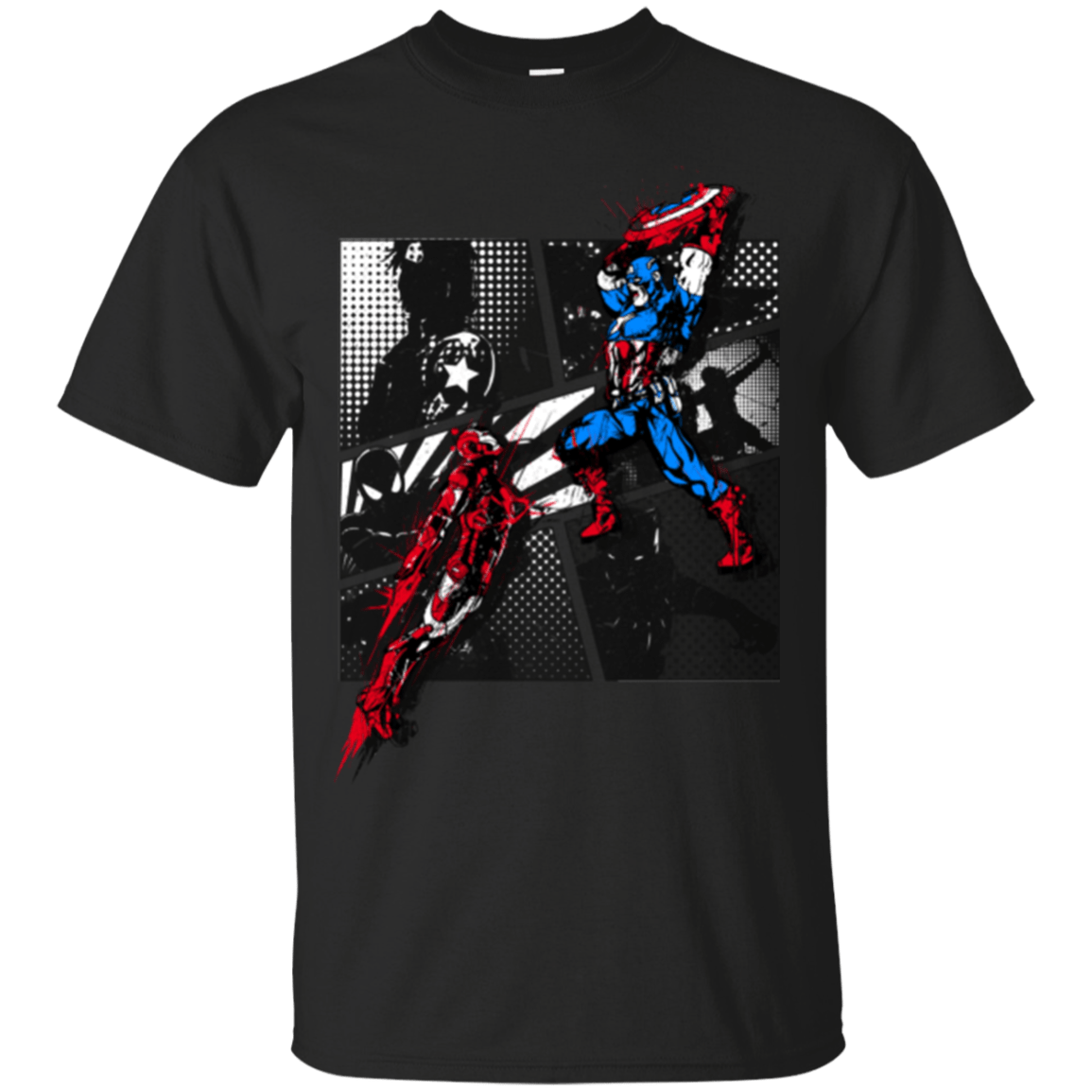 T-Shirts Black / Small CIVIL WAR T-Shirt