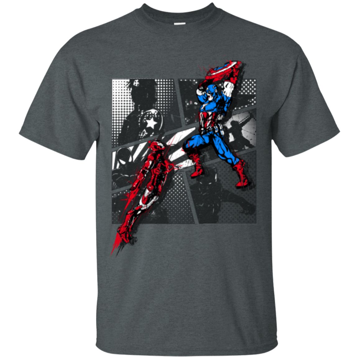 T-Shirts Dark Heather / Small CIVIL WAR T-Shirt