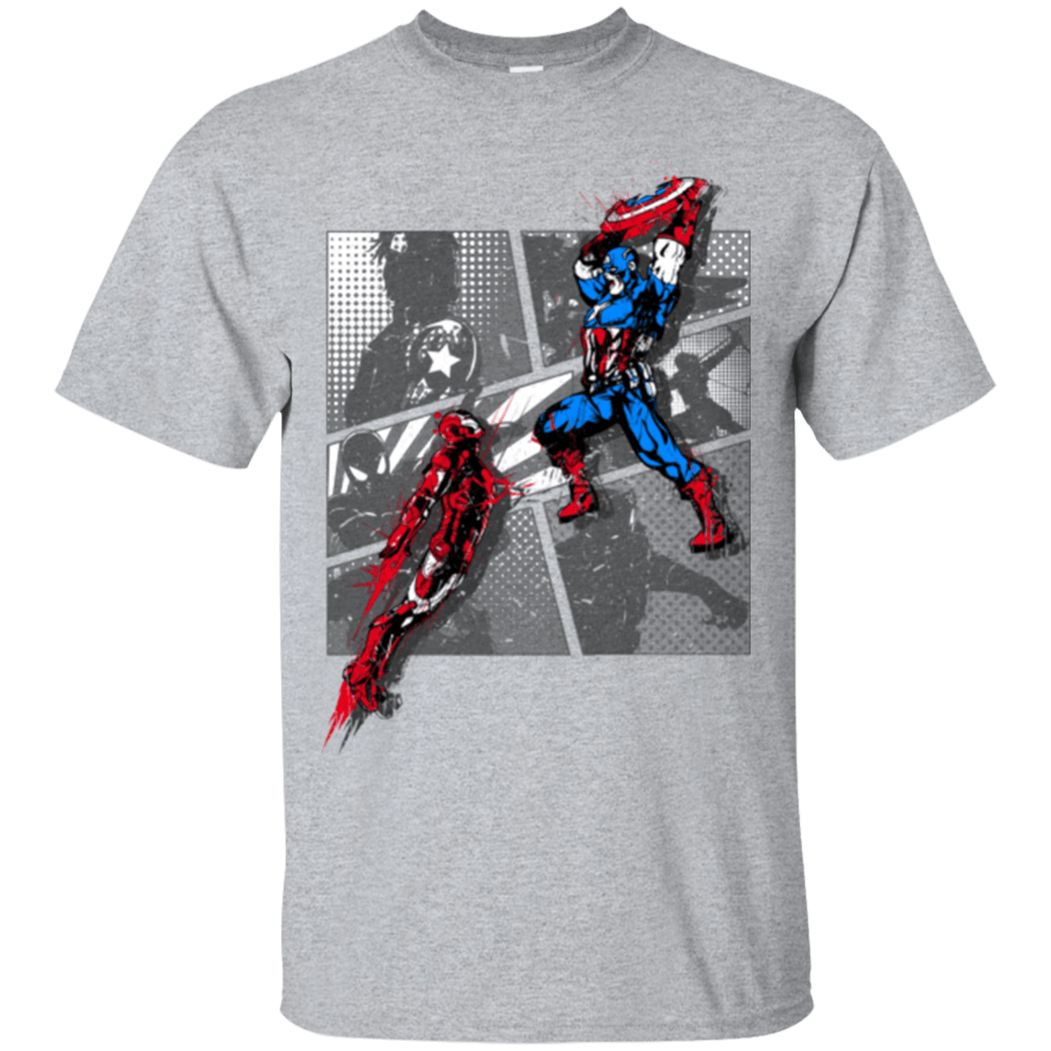 T-Shirts Sport Grey / Small CIVIL WAR T-Shirt