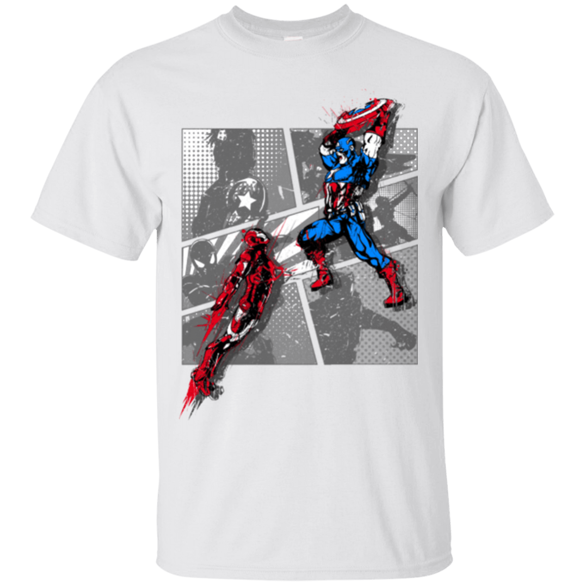 T-Shirts White / Small CIVIL WAR T-Shirt