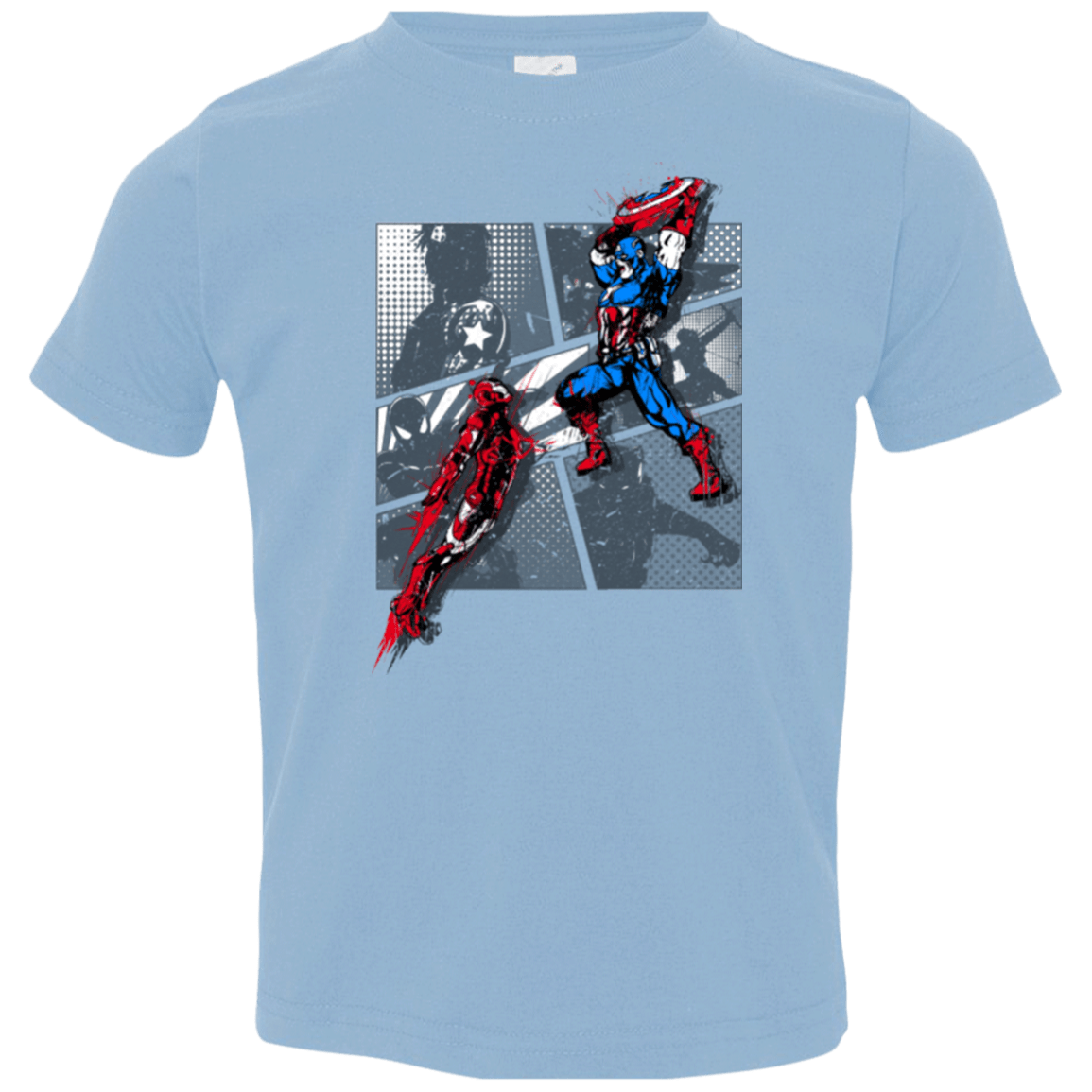 T-Shirts Light Blue / 2T CIVIL WAR Toddler Premium T-Shirt
