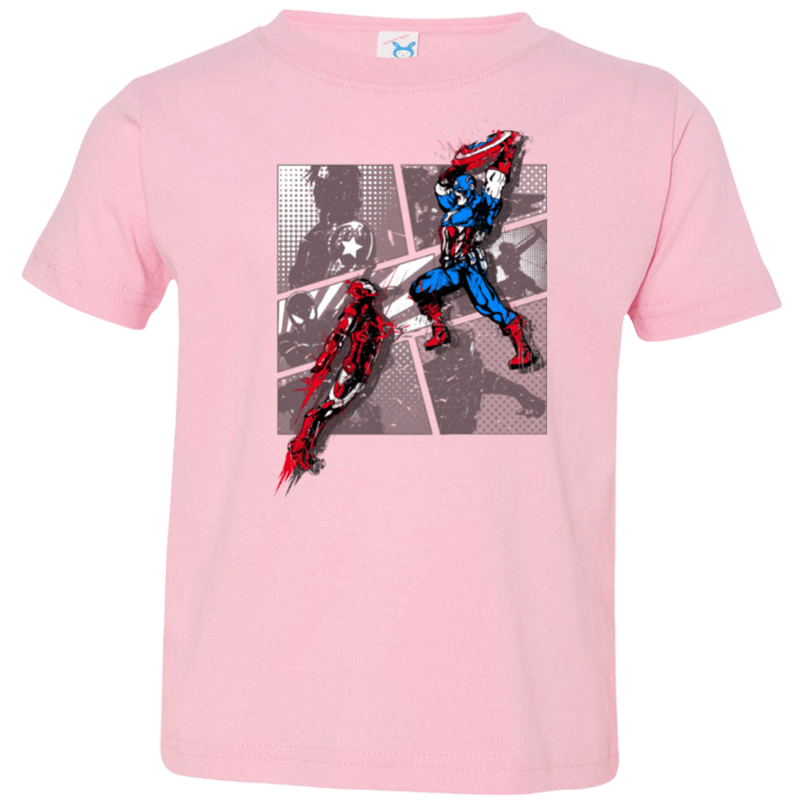 T-Shirts Pink / 2T CIVIL WAR Toddler Premium T-Shirt