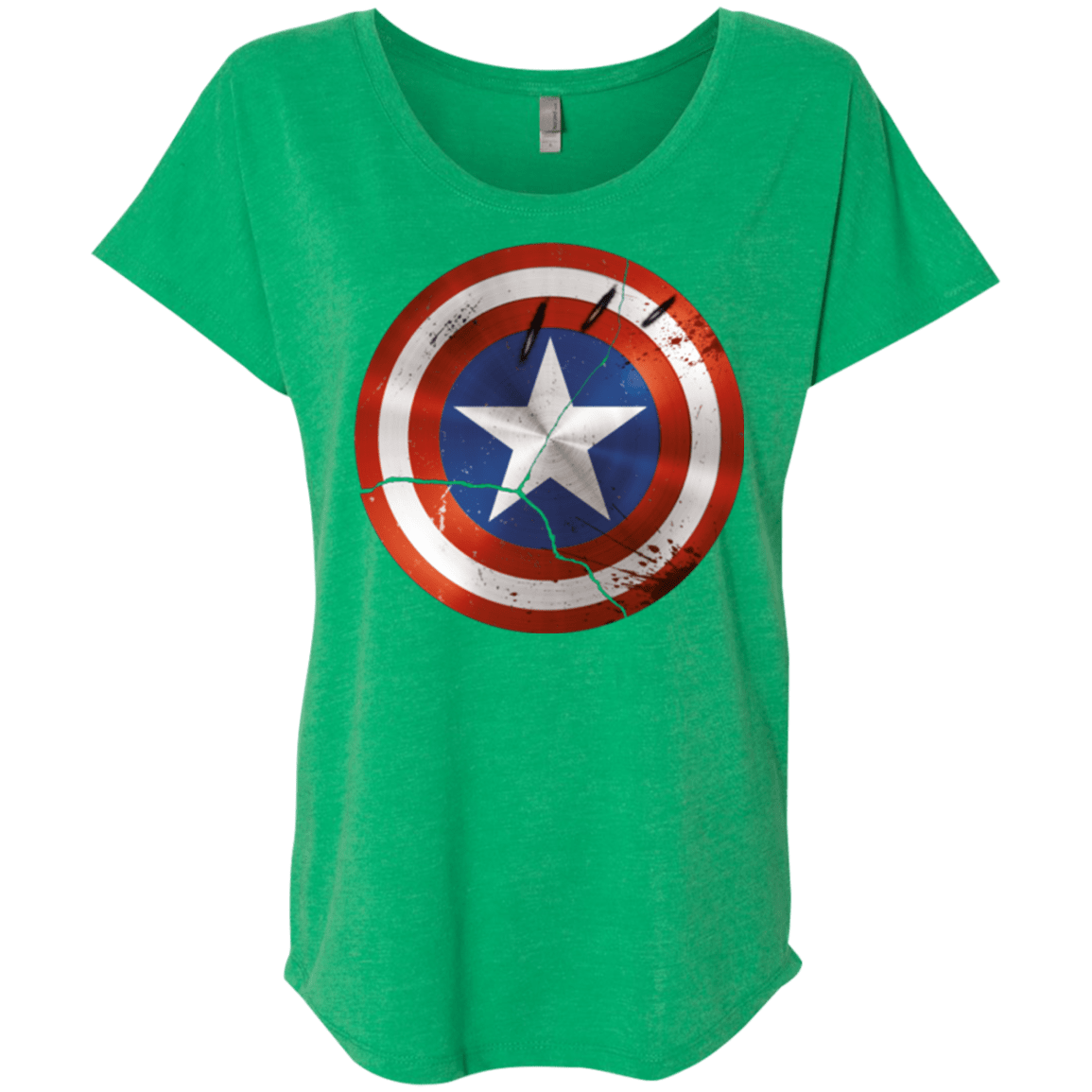 T-Shirts Envy / X-Small Civil War Triblend Dolman Sleeve