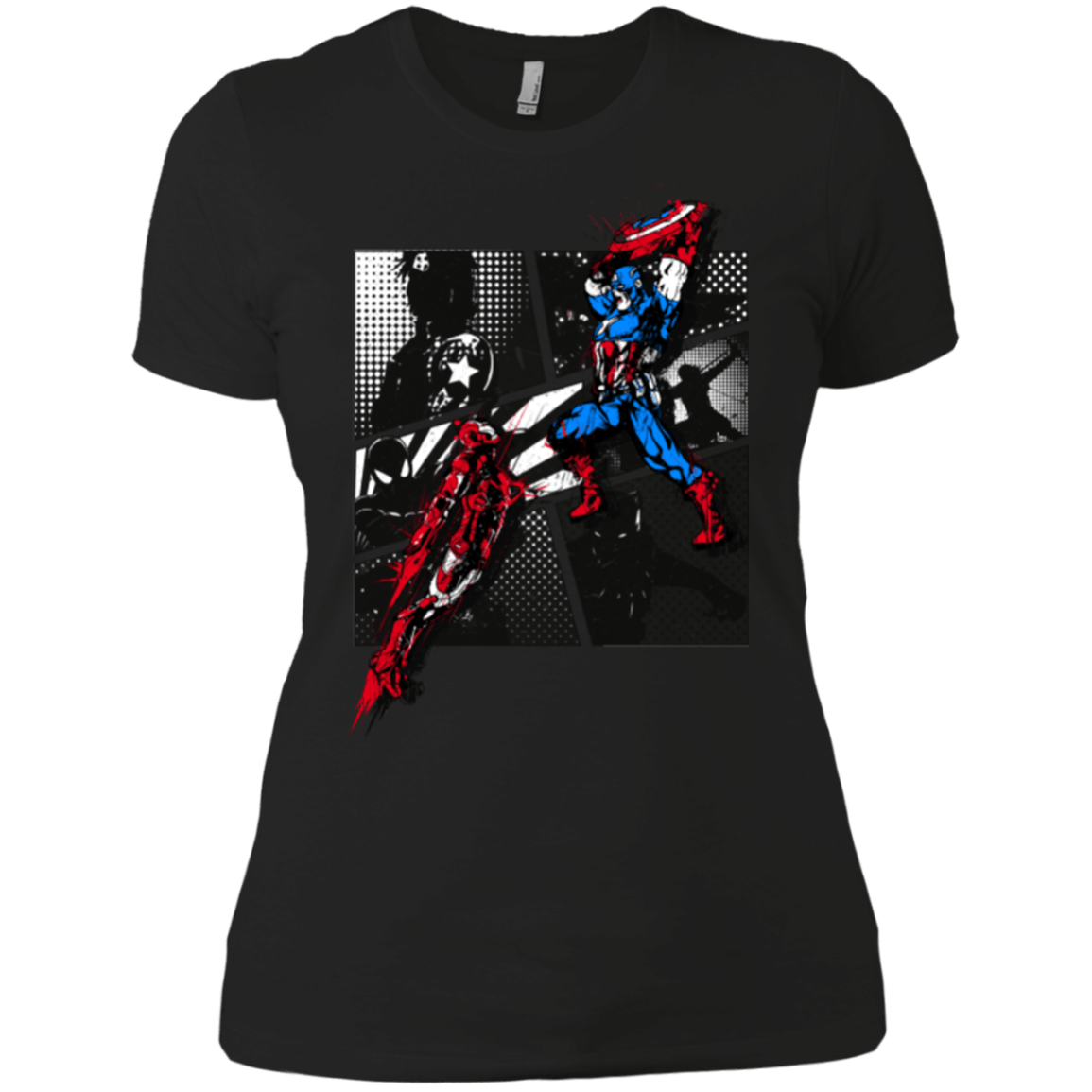 T-Shirts Black / X-Small CIVIL WAR Women's Premium T-Shirt