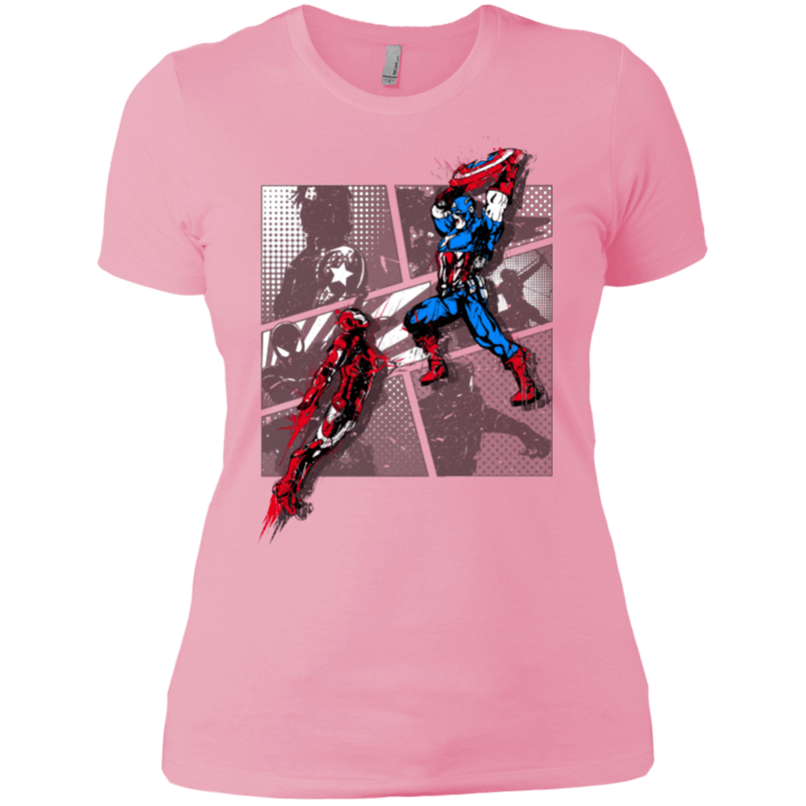 T-Shirts Light Pink / X-Small CIVIL WAR Women's Premium T-Shirt