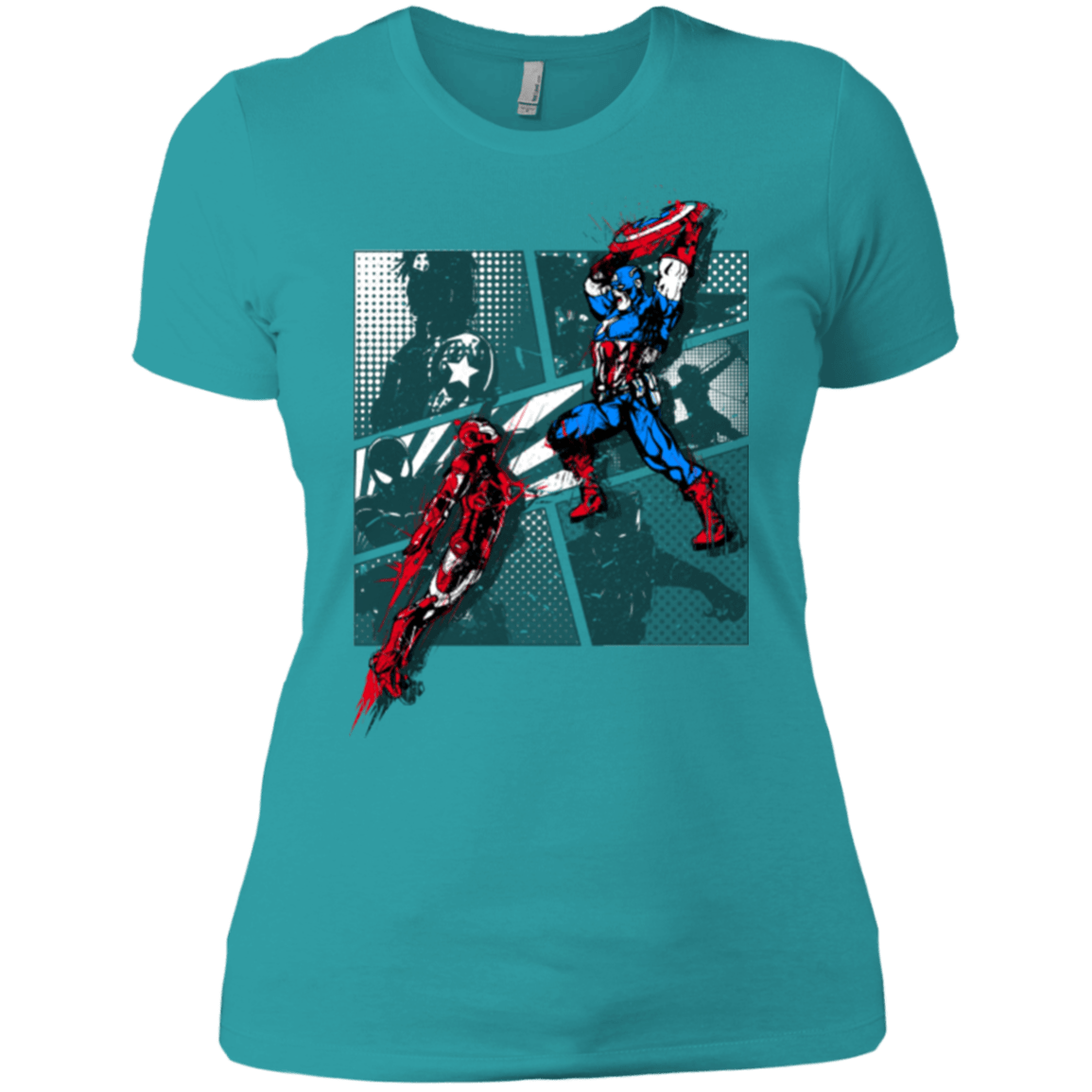 T-Shirts Tahiti Blue / X-Small CIVIL WAR Women's Premium T-Shirt