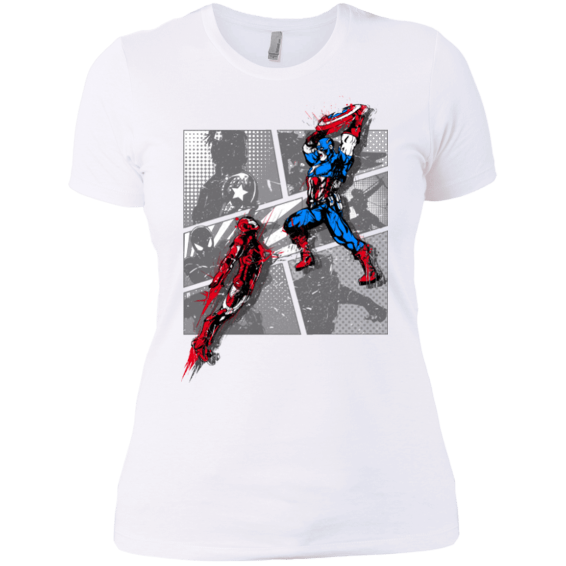 T-Shirts White / X-Small CIVIL WAR Women's Premium T-Shirt