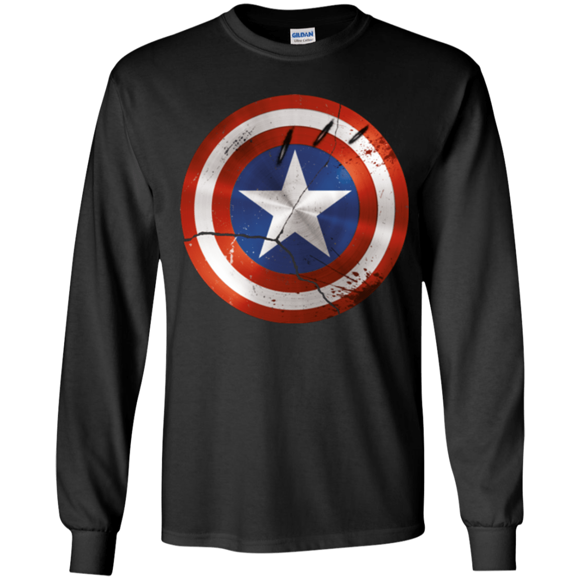T-Shirts Black / YS Civil War Youth Long Sleeve T-Shirt