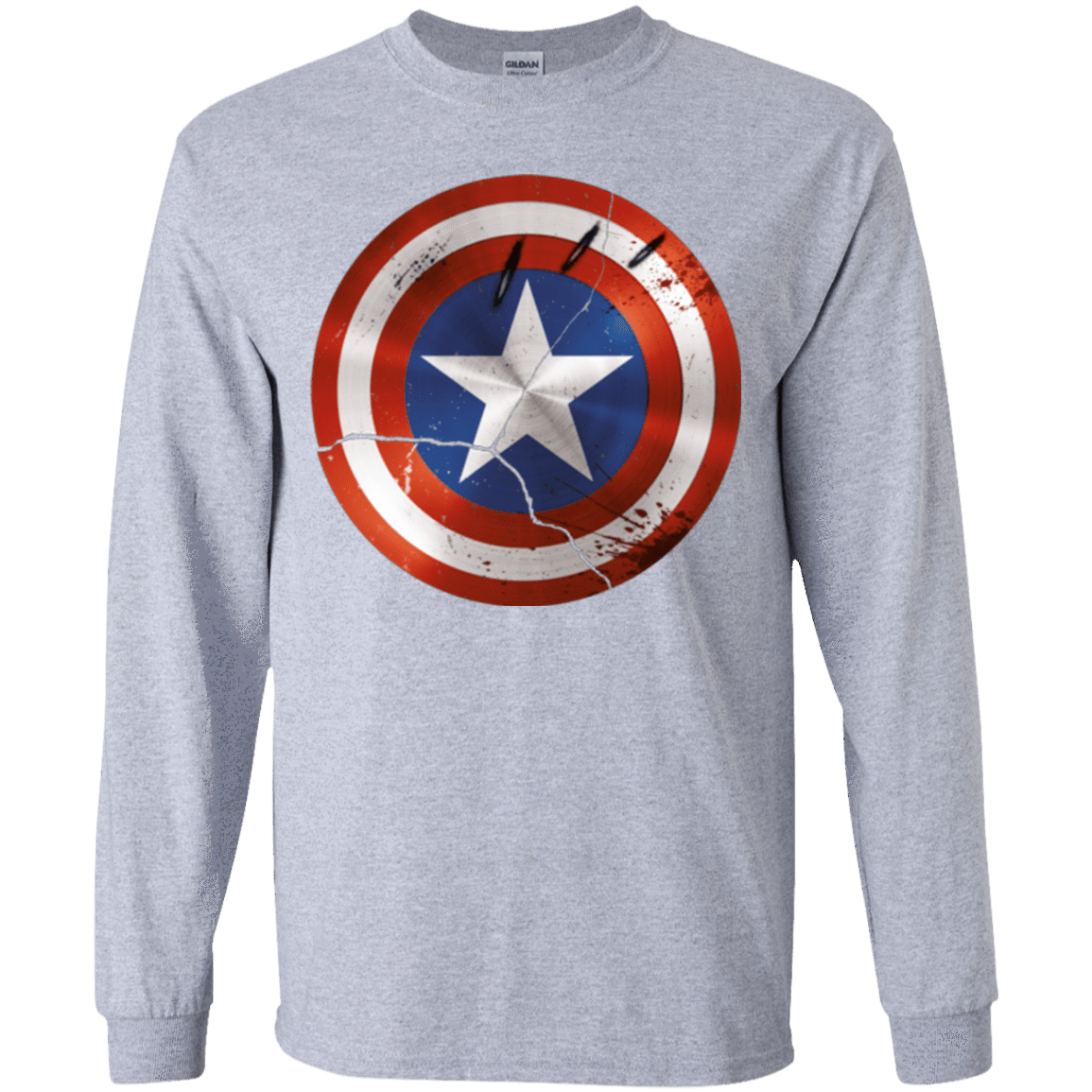 T-Shirts Sport Grey / YS Civil War Youth Long Sleeve T-Shirt