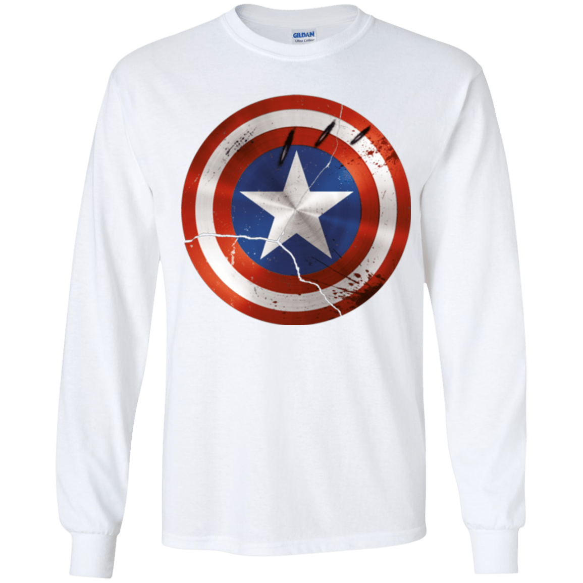 T-Shirts White / YS Civil War Youth Long Sleeve T-Shirt
