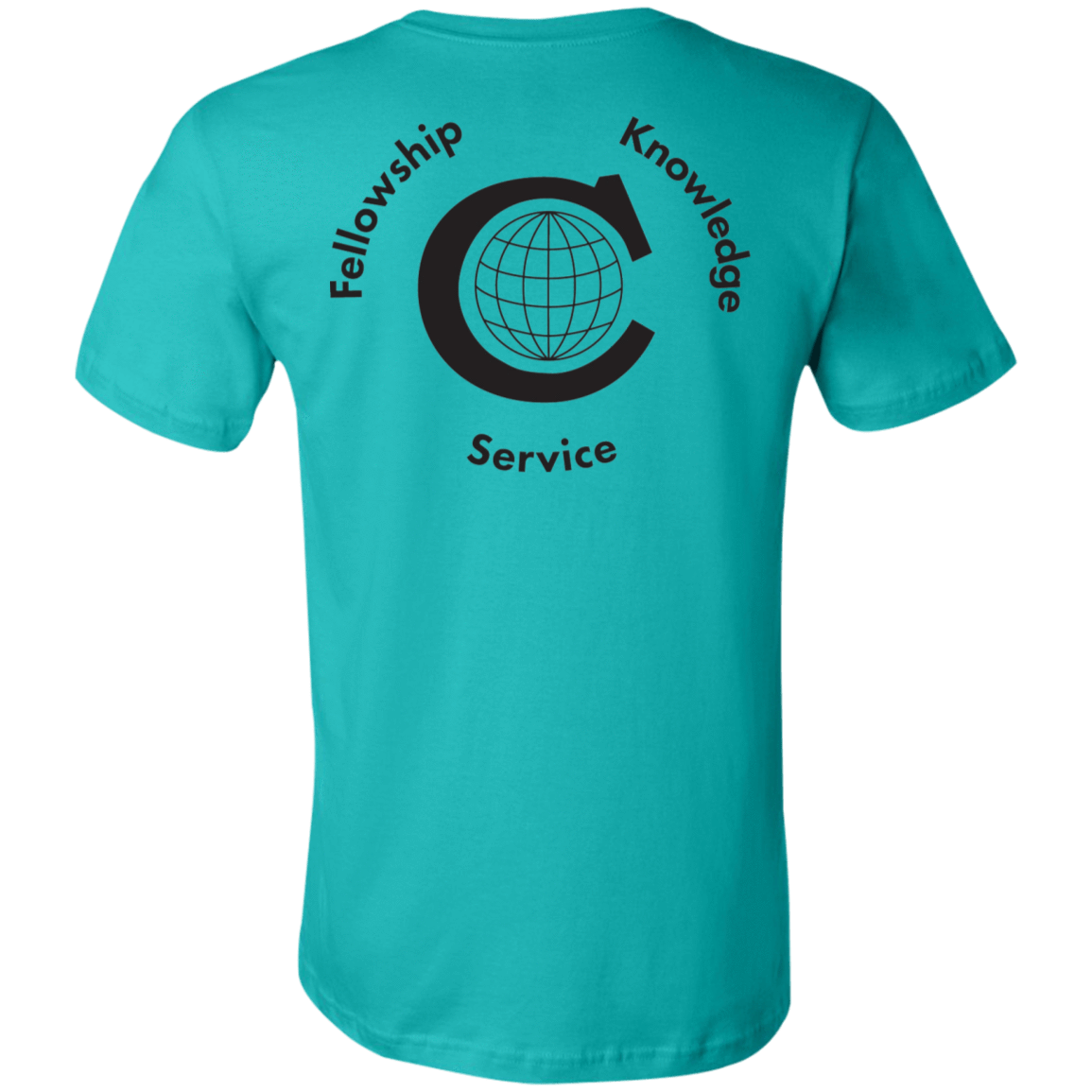 T-Shirts Civitan Front-Rear Printed BW BellaCanvas T-Shirt