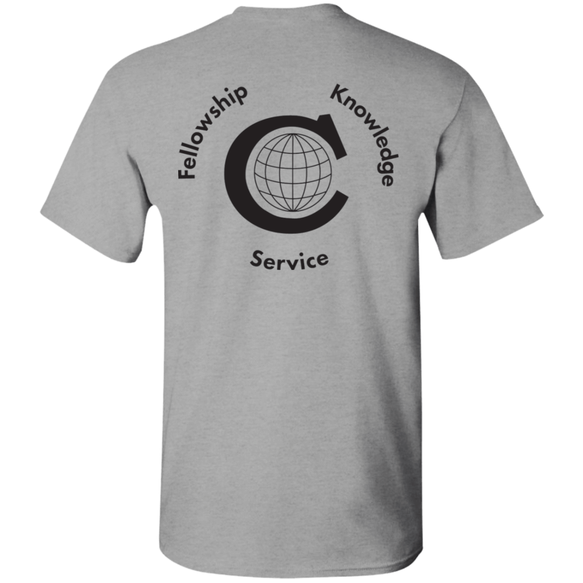 T-Shirts Civitan Front-Rear Printed BW Gildan T-Shirt