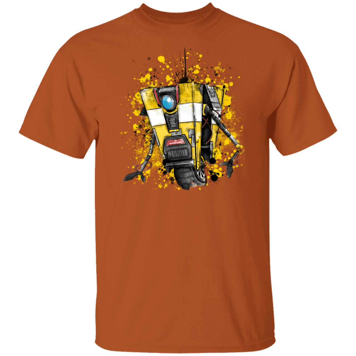T-Shirts Texas Orange / S CL4P-TP Robot T-Shirt