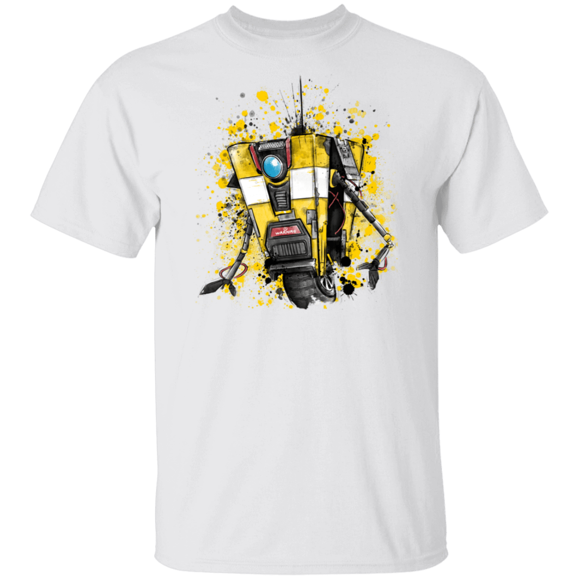 T-Shirts White / S CL4P-TP Robot T-Shirt