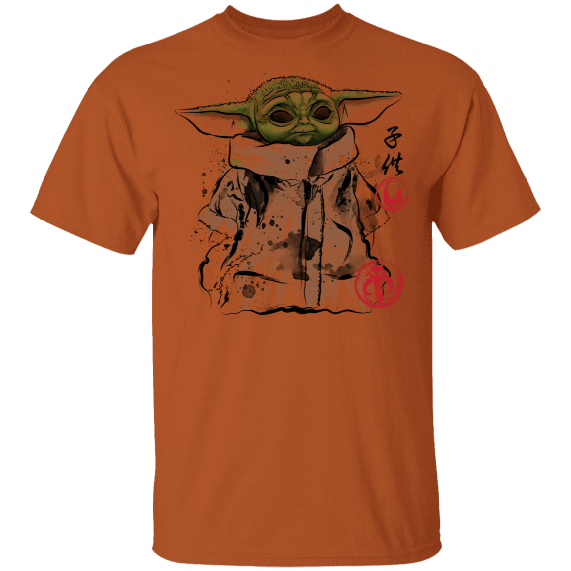 T-Shirts Texas Orange / S Clan of Two The Child T-Shirt