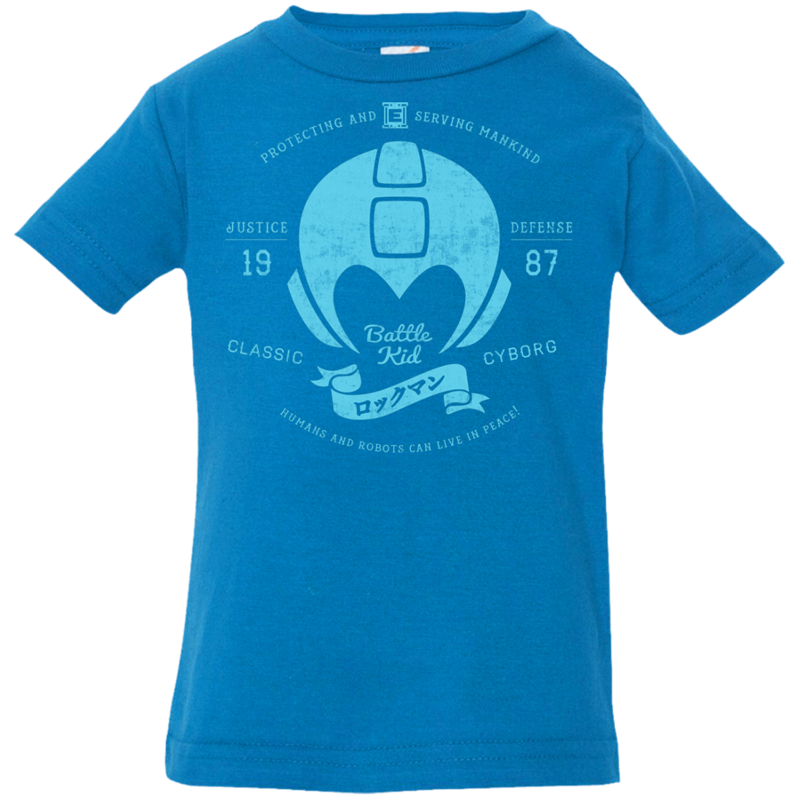 T-Shirts Cobalt / 6 Months Classic Cyborg 600 Infant Premium T-Shirt