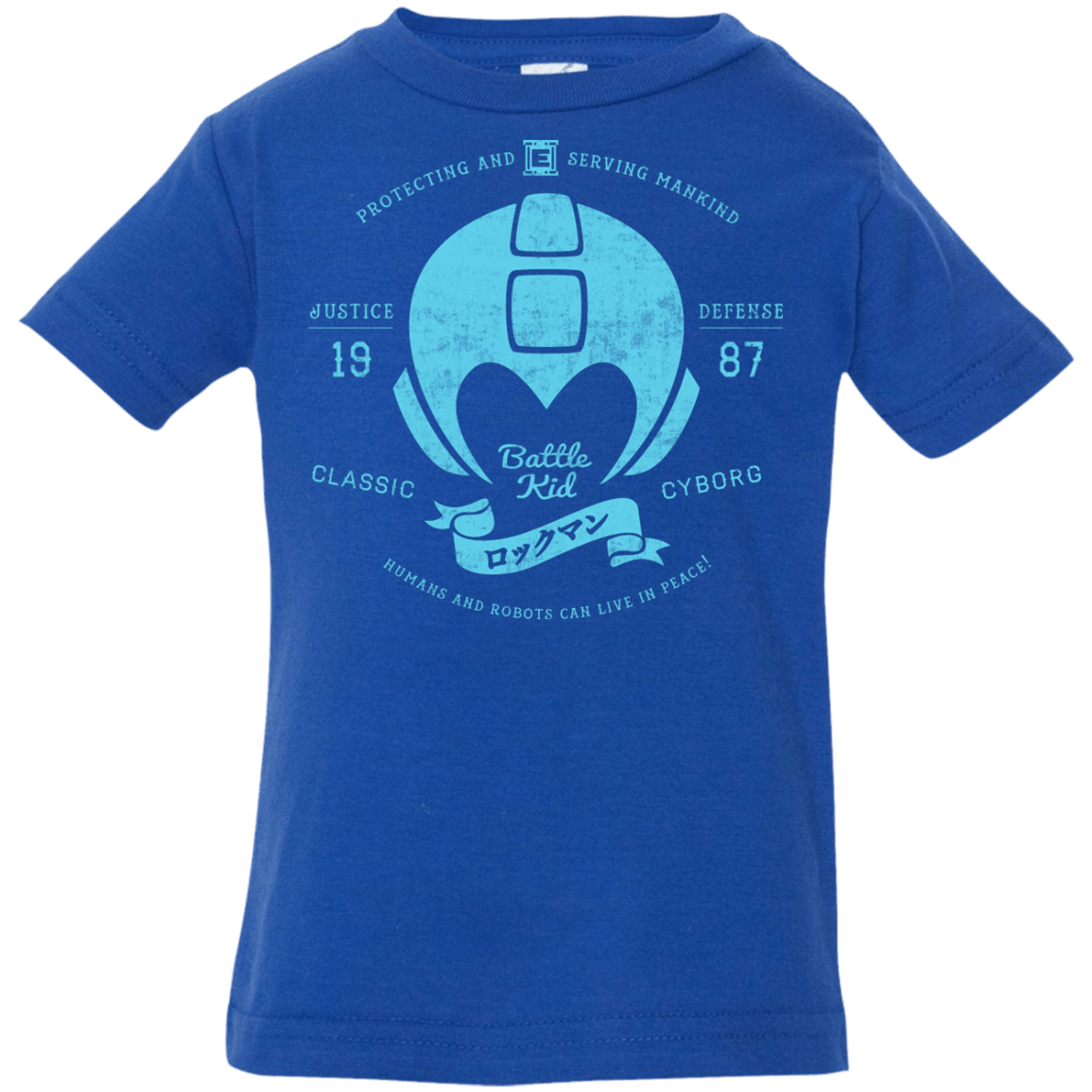 T-Shirts Royal / 6 Months Classic Cyborg 600 Infant Premium T-Shirt