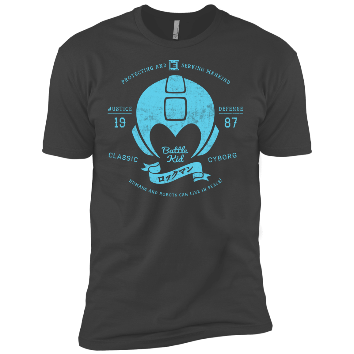 T-Shirts Heavy Metal / X-Small Classic Cyborg 600 Men's Premium T-Shirt