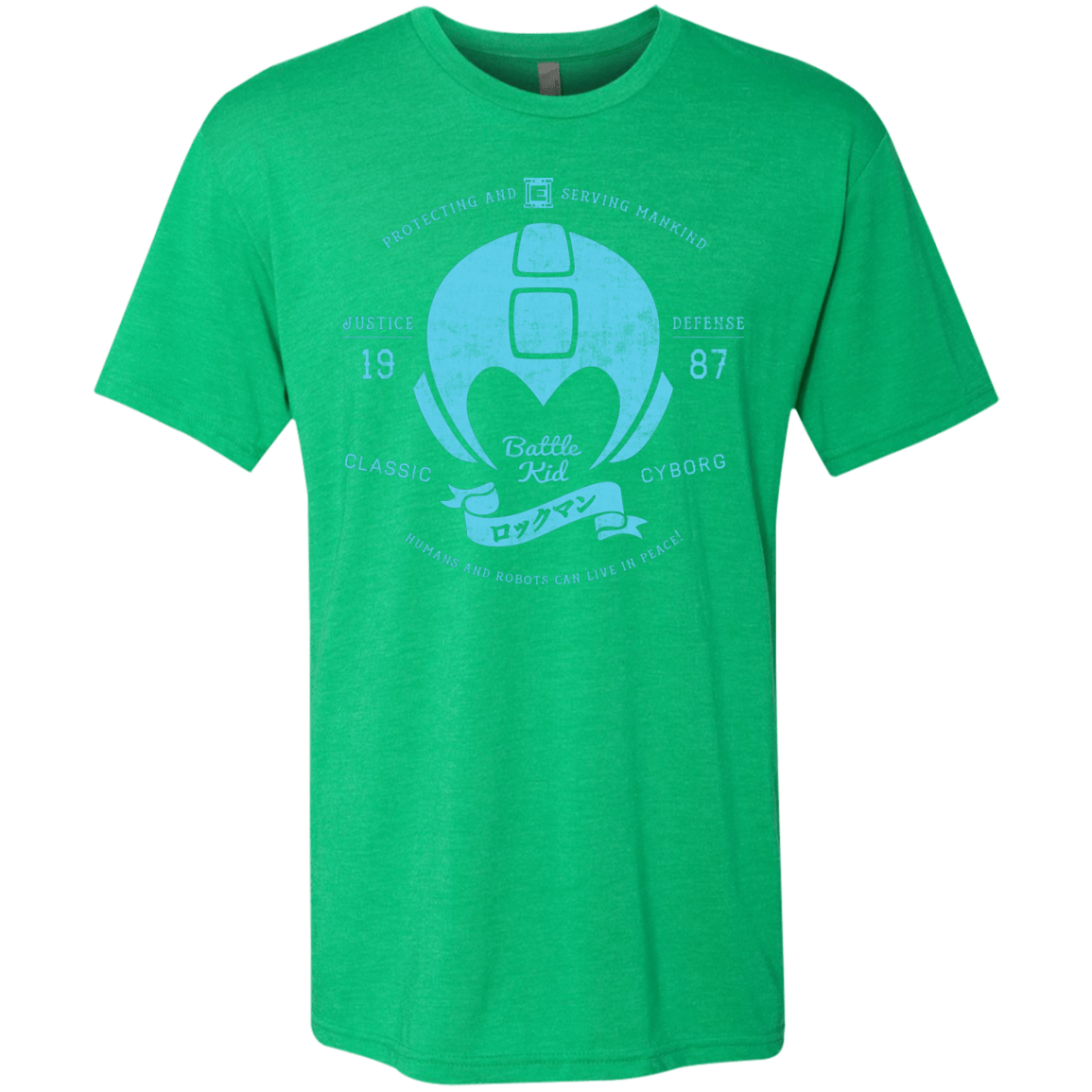 T-Shirts Envy / S Classic Cyborg 600 Men's Triblend T-Shirt