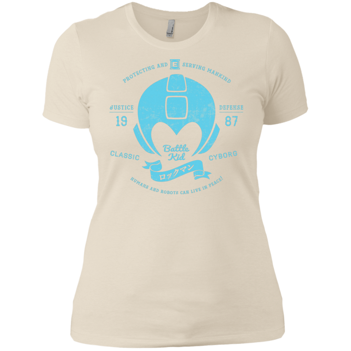 T-Shirts Ivory/ / X-Small Classic Cyborg 600 Women's Premium T-Shirt