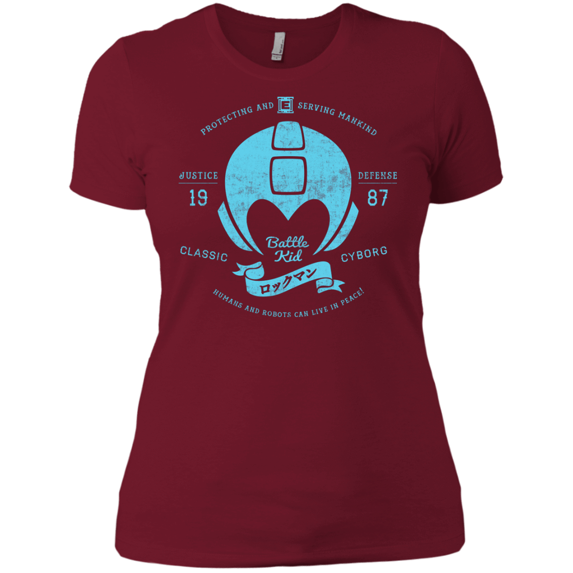 T-Shirts Scarlet / X-Small Classic Cyborg 600 Women's Premium T-Shirt