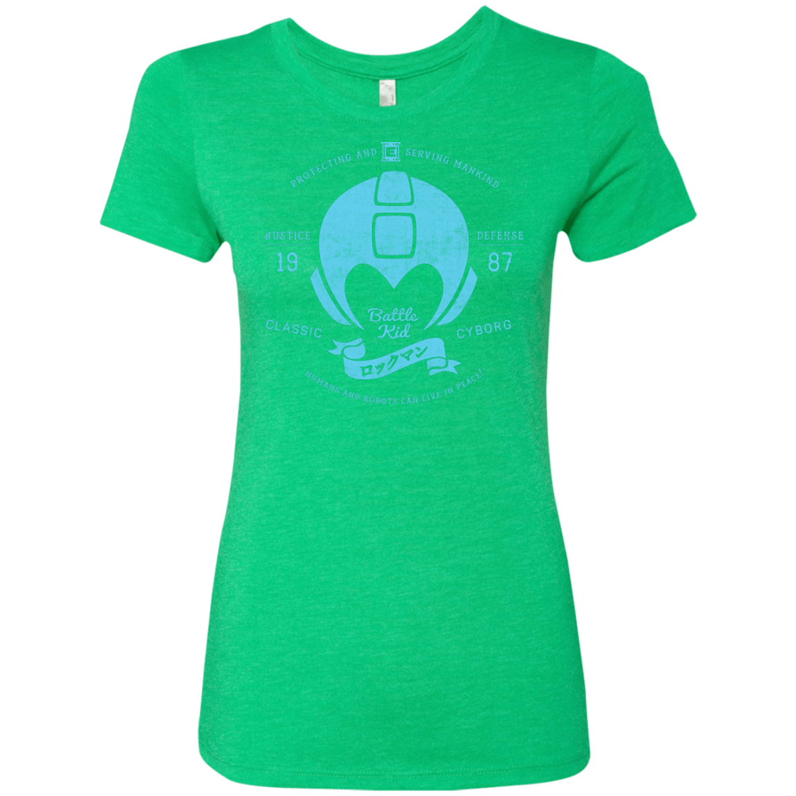 T-Shirts Envy / S Classic Cyborg 600 Women's Triblend T-Shirt